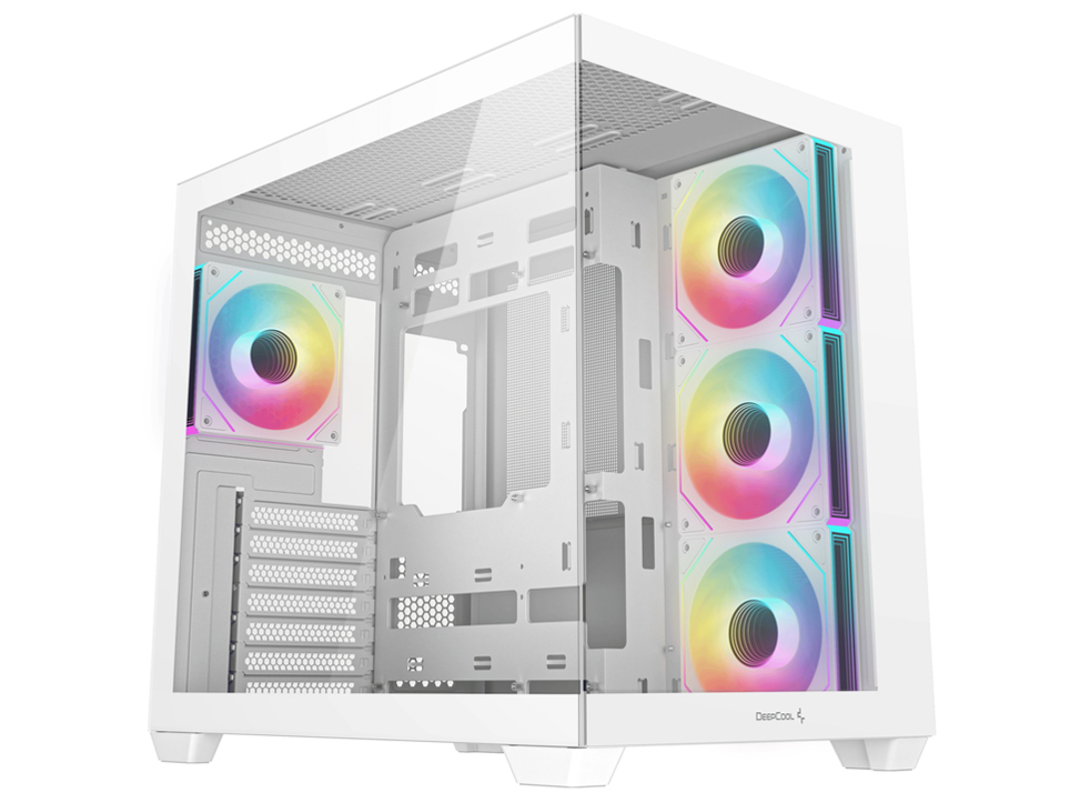 DEEPCOOL PCケース CG530 4F WH ホワイト DEEPCOOL CG530 4F WH R-CG530-WHADA4-G-1 [ホワイト] 価格比較