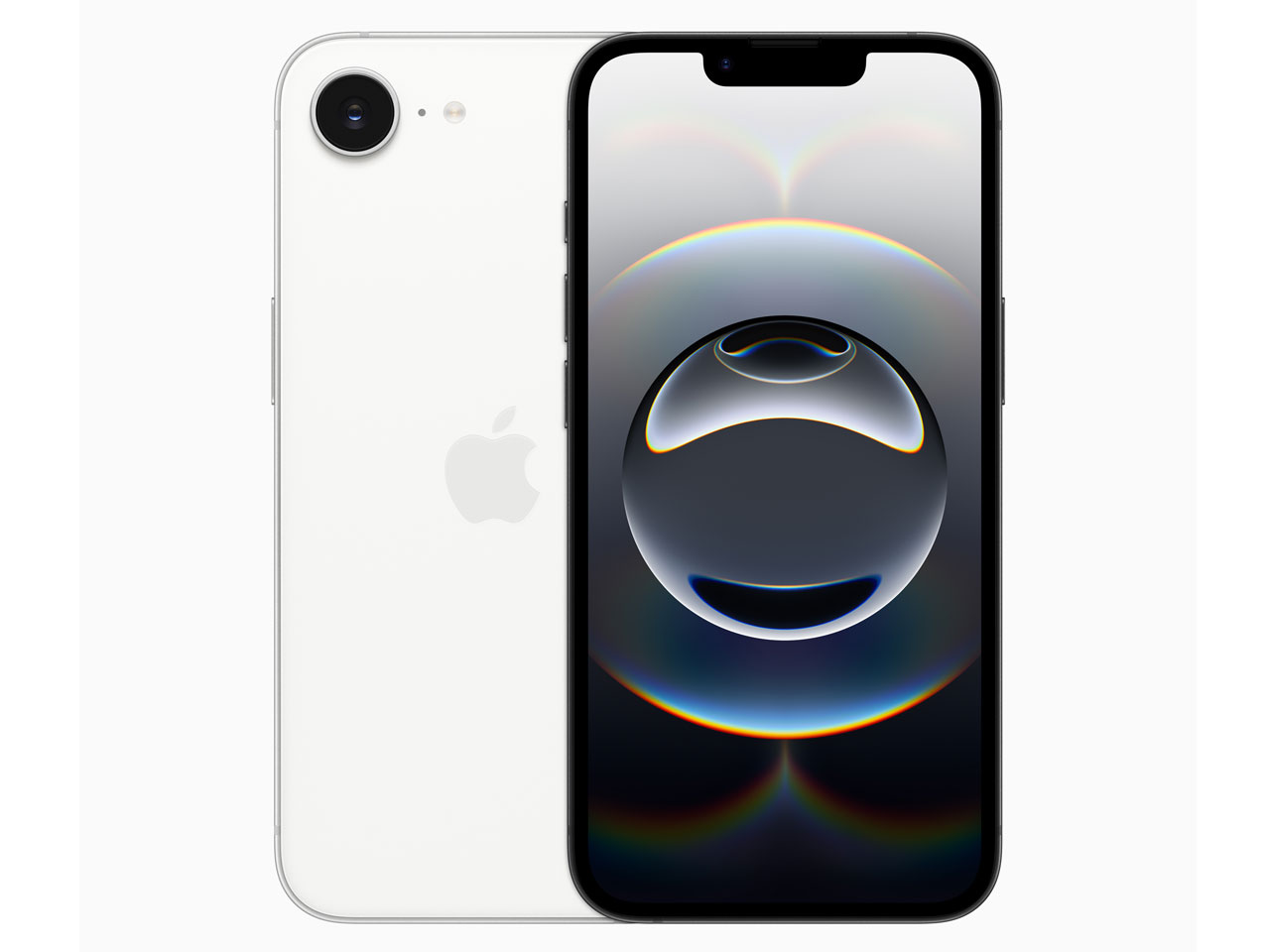 iPhone 16e 256GB ���C���o�C�� [�z���C�g] �̐��i�摜