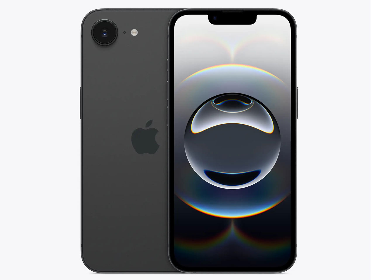 iPhone 16e 256GB �y�V���o�C�� [�u���b�N] �̐��i�摜