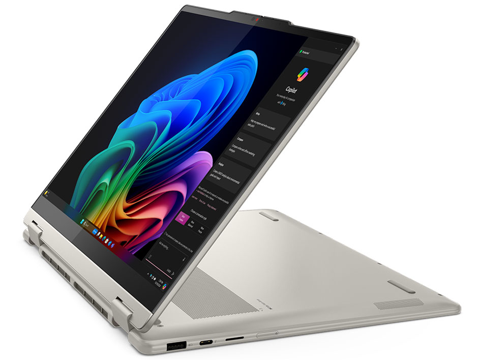 Lenovo Yoga 7i 2-in-1 Gen 10 Core Ultra 5 228V�E32GB�������[�E512GB SSD�E14�^2.8K�EOLED���� �}���`�^�b�`�Ή� 83JQ002EJP [�V�[�V�F��]