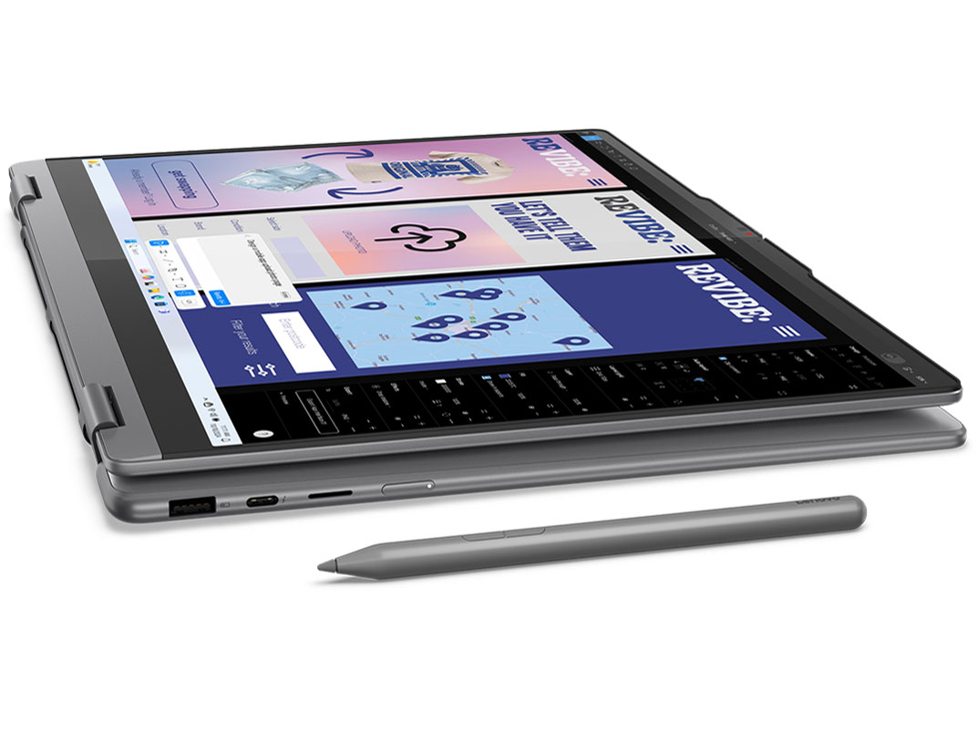 Lenovo Yoga 7i 2-in-1 Gen 10 Core Ultra 7 256V�E16GB�������[�E512GB SSD�E16�^2.8K�EOLED���� �}���`�^�b�`�Ή� 83JT000KJP [���i�O���[]