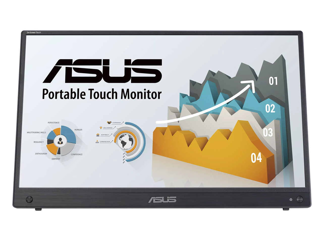 ZenScreen Touch MB16AMTR [15.6�C���` �_�[�N�O���[] �̐��i�摜