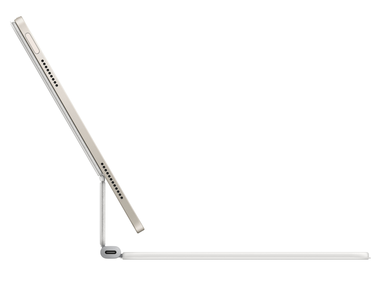 11�C���`iPad Air(M3)�p Magic Keyboard ���{�� MDFV4J/A [�z���C�g]