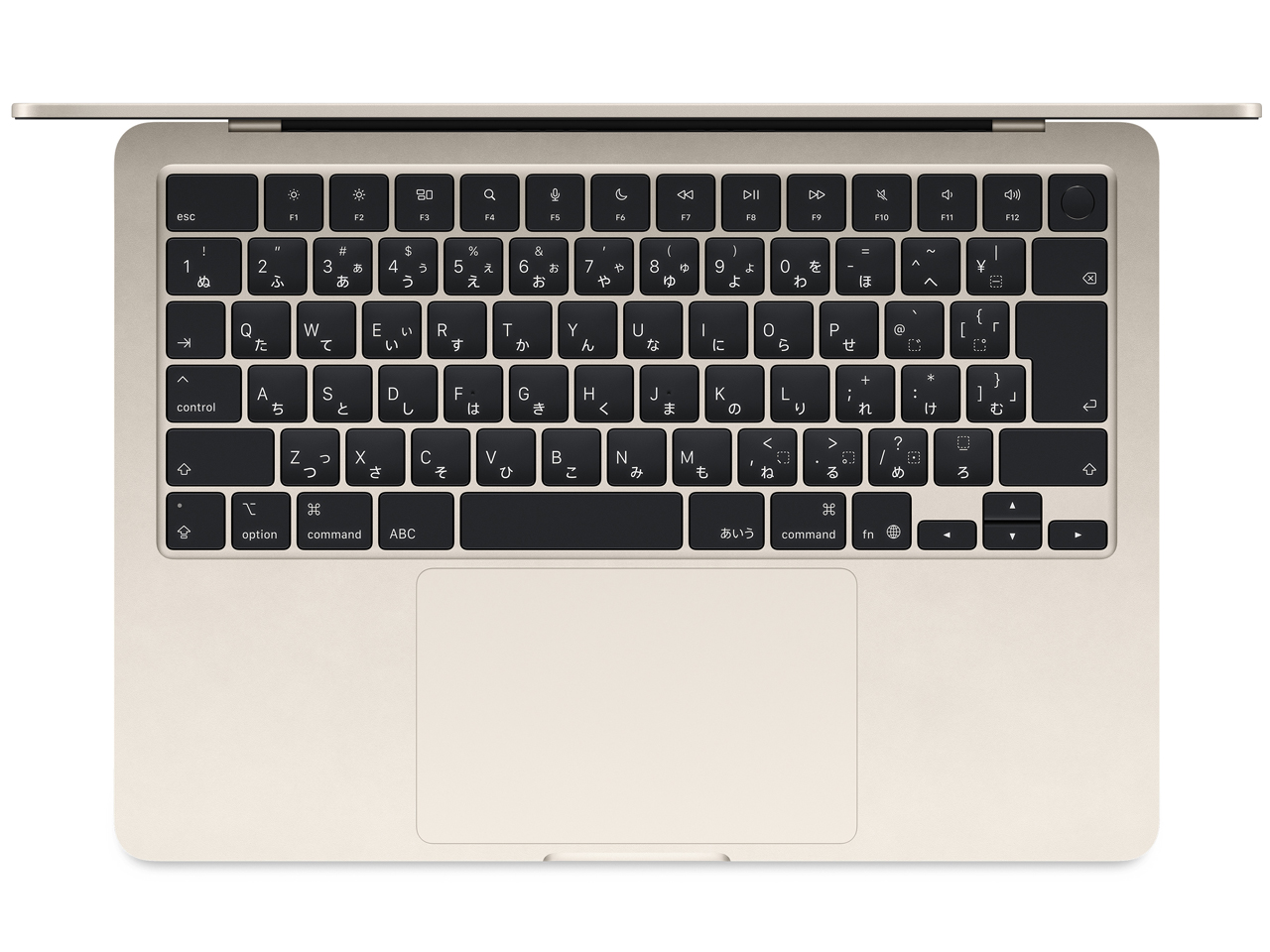 MacBook Air 13.6�C���` Liquid Retina�f�B�X�v���C MC6A4J/A [�X�^�[���C�g]