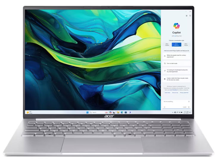 Swift Lite 16 SFL16-51M-F56Y/F [���C�g�V���o�[] �̐��i�摜