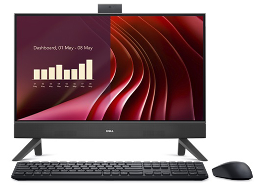 Dell 24 �I�[���C������ Core i7 1355U�E16GB�������E1TB SSD���ځE�A�[�`�X�^���h���f��(EC24250) [�_�[�N�V���h�E�O���[] �̐��i�摜