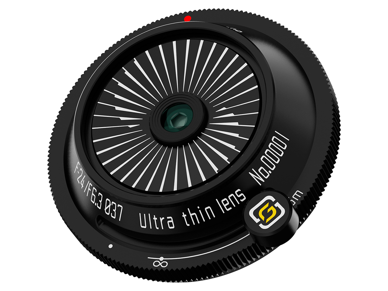 24mm F6.3 �E���g���V�������Y �u���b�N [���C�JL�p] �̐��i�摜