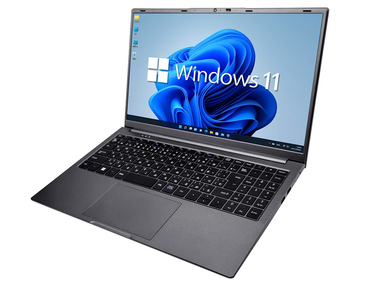 CM15J �C���e�� N95�ENVMe SSD 500GB�E12GB�������E15.6�C���` �t��HD�E���{��z��L�[�{�[�h�EWindows 11�EOffice Home&Business 2021 [�K�����^���b�N] �̐��i�摜