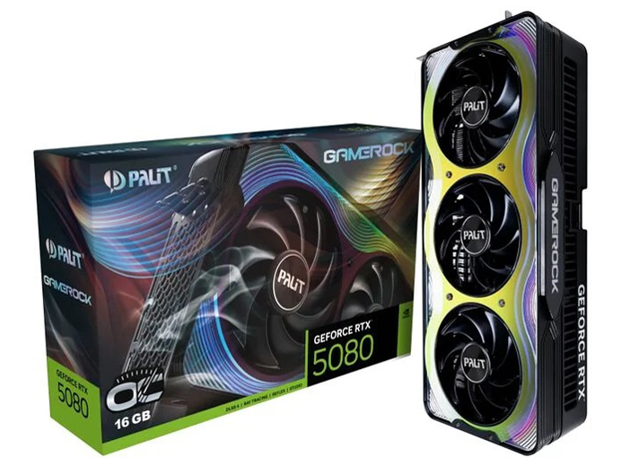 NE75080T19T2-GB2030G (GeForce RTX 5080 GameRock OC 16GB) [PCIExp 16GB] �h�X�p�����胂�f�� �̐��i�摜