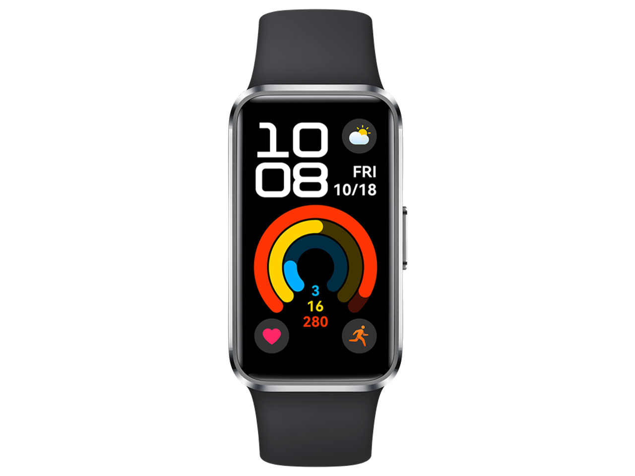 HUAWEI Band 10 Aluminum Edition [�}�b�g�u���b�N]