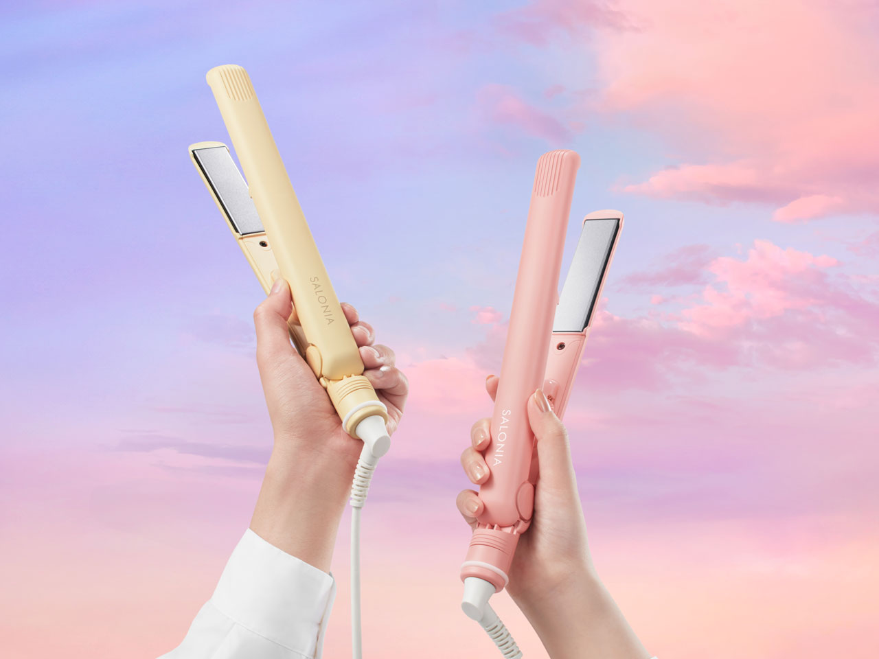 SALONIA �X�g���[�g�w�A�A�C���� 24mm SAL24004MY [�N���[���C�G���[]