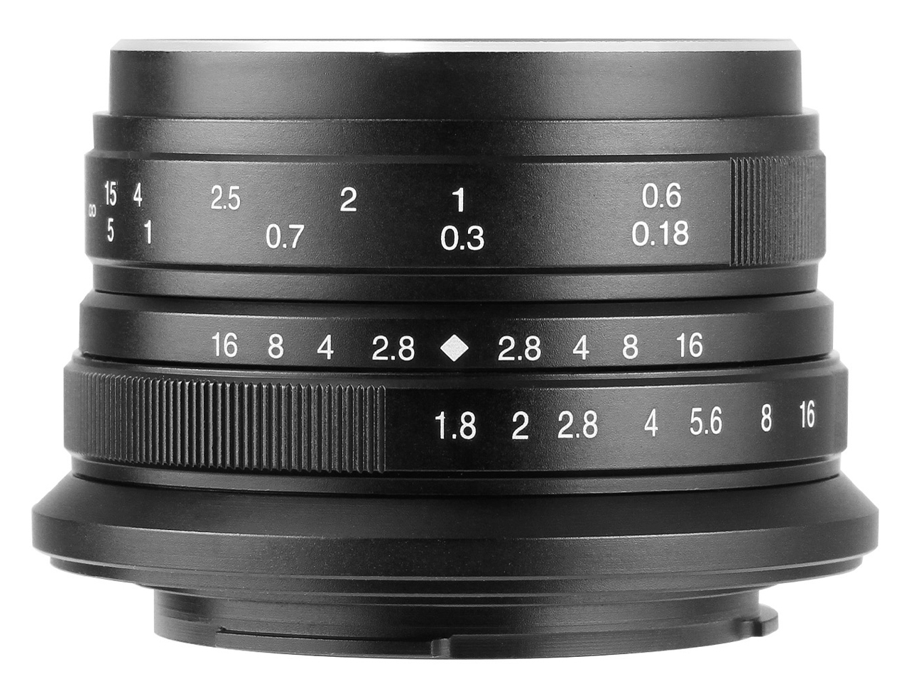 7Artisans 25mm F1.8 25ZB �u���b�N [�j�R��Z�p] �̐��i�摜