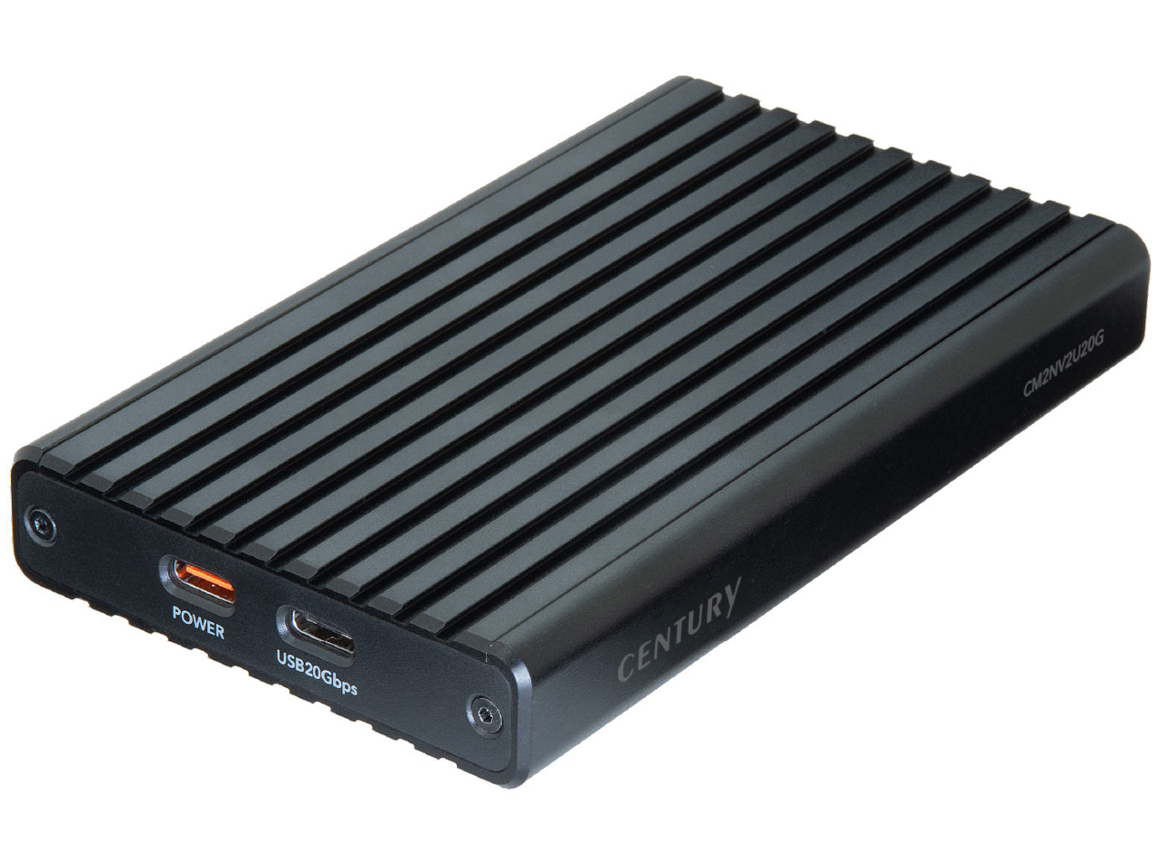 M.2 NVMe 2Bay BOX �o�X�p���[USB20G CM2NV2U20G [��] �̐��i�摜