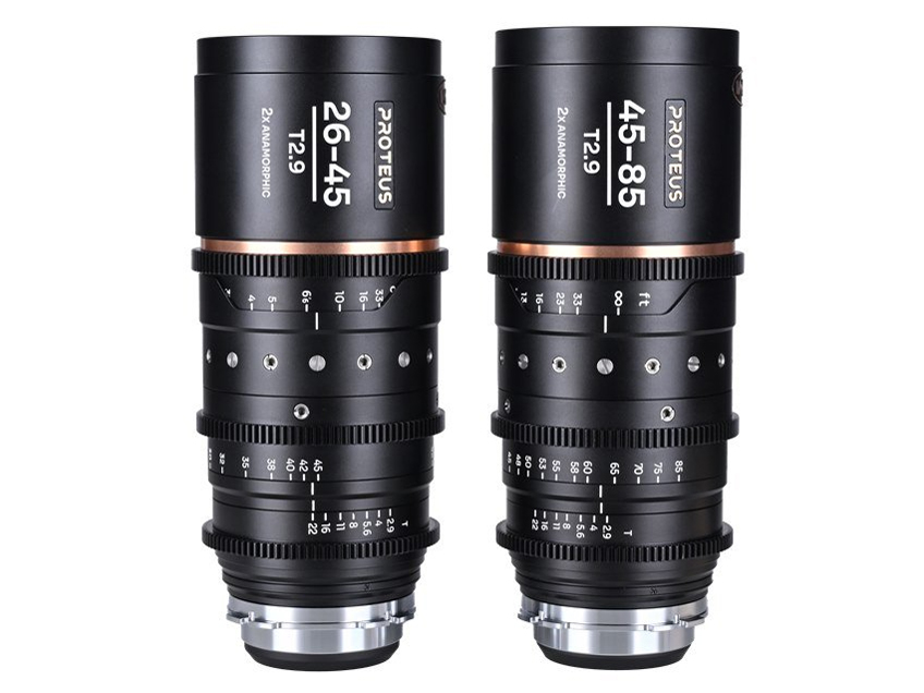 LAOWA Proteus Zoom 2X Anamorphic 2-Lens Bundle (26-45mm�E45-85mm) Amber �̐��i�摜