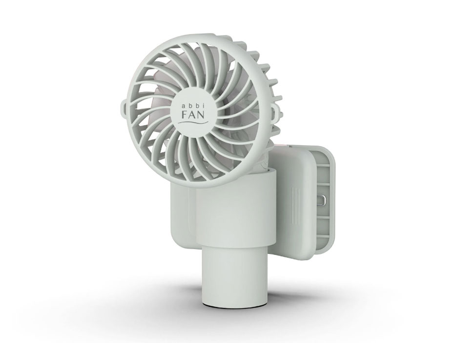 abbiFan CLIP AB-DQ261GR [�~���g�O���[] �̐��i�摜