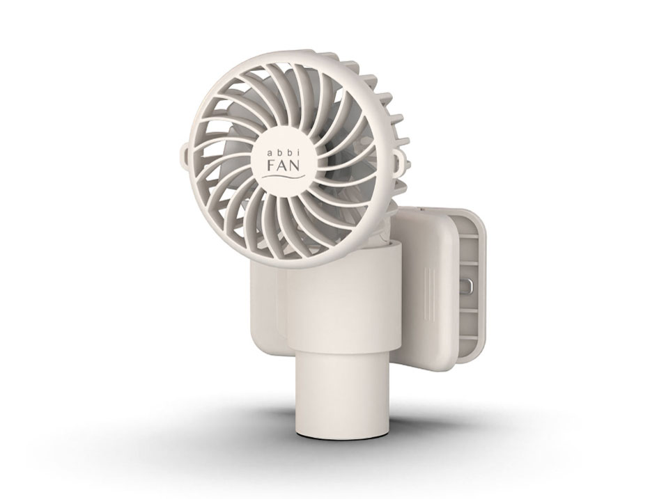 abbiFan CLIP AB-DQ261BG [���C�g�x�[�W��] �̐��i�摜