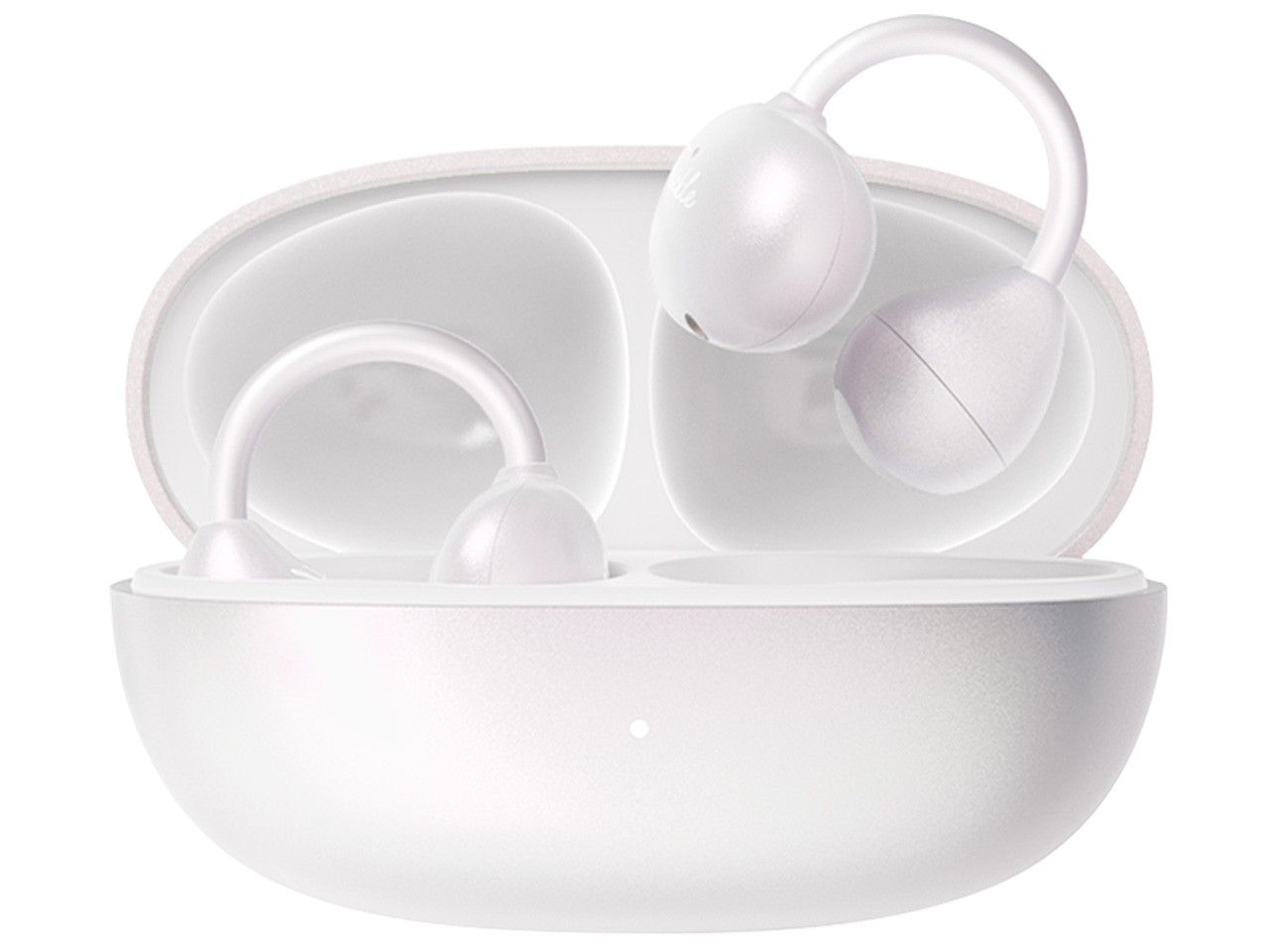 MUZEN Trickle シルバー ワイヤレスイヤホン イヤーカフ型 耳を