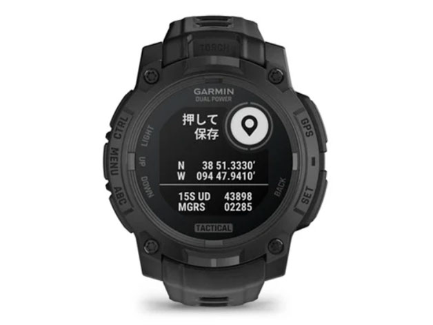 Instinct 3 Dual Power Tactical Edition 45mm 010-02934-80 [Black]