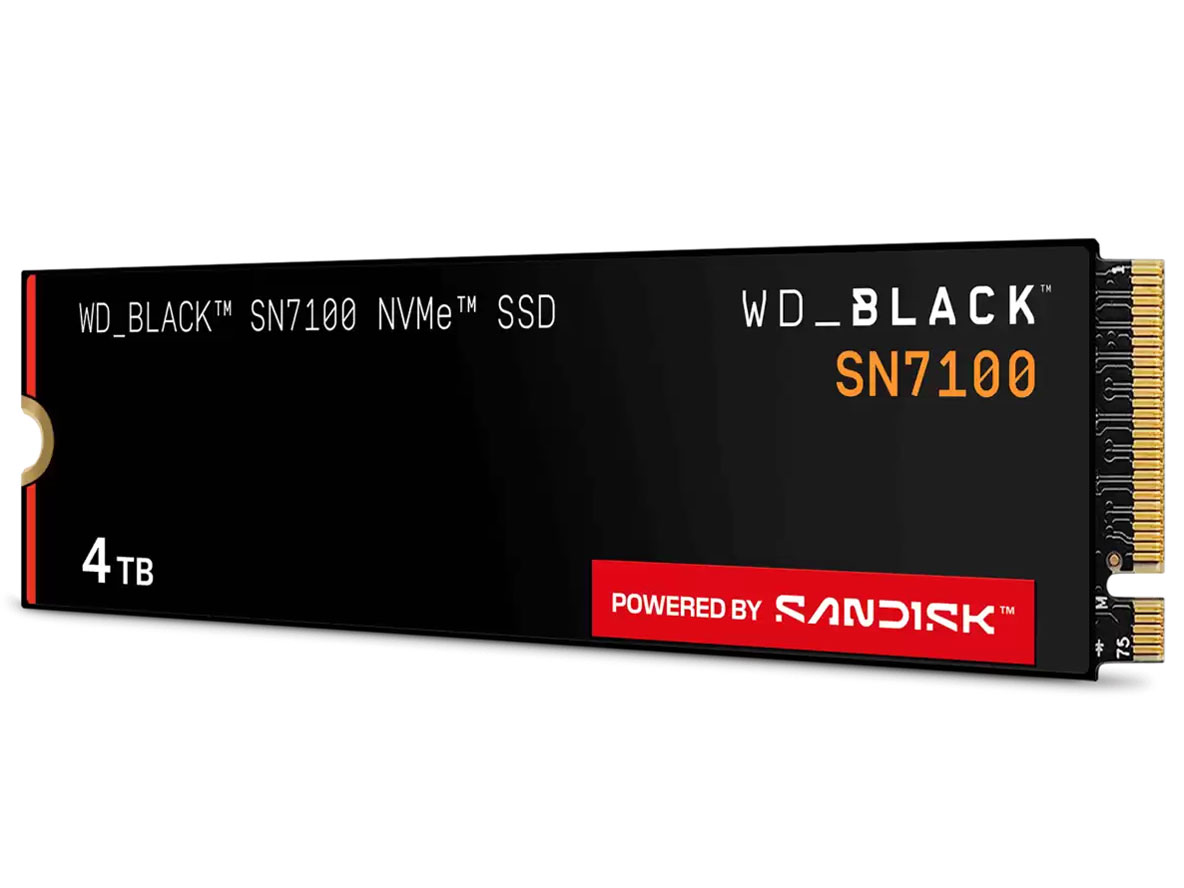 WD_Black SN7100 NVMe SSD WDS400T4X0E