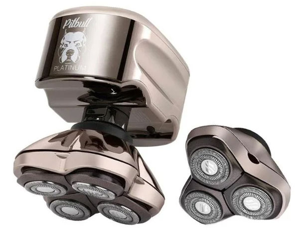 Pitbull Platinum PRO Head and Face Shaver with Bonus Blade �̐��i�摜