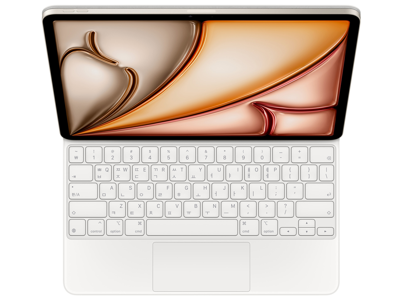 13�C���`iPad Air(M2)�p Magic Keyboard �؍��� MJQL3KU/A [�z���C�g] �̐��i�摜