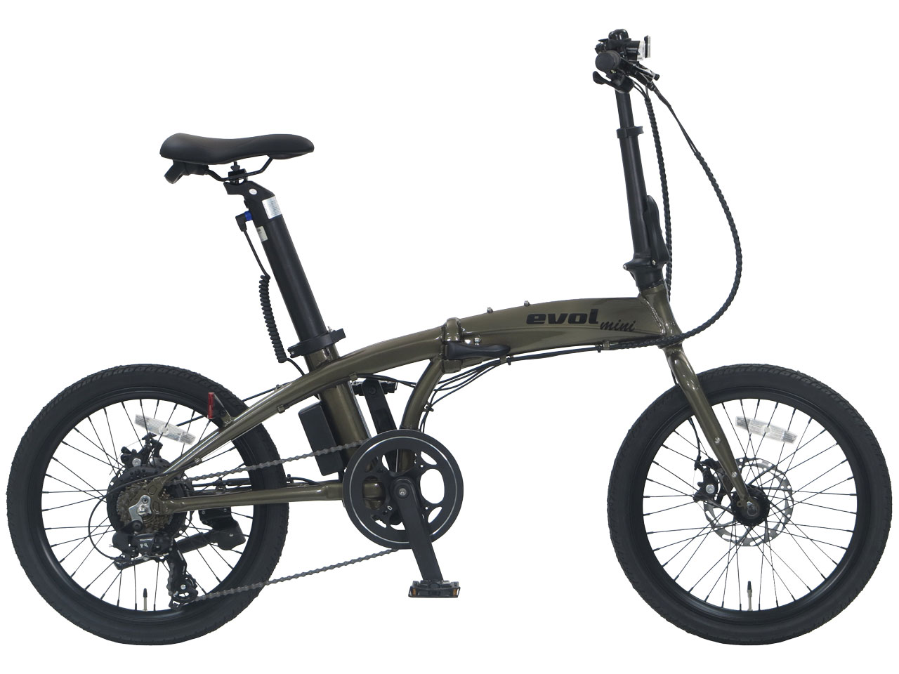 電動自転車　Evol M 275 東京出品 evol EVOL MINI EMI07B [Mカッパーゴールド] + 専用充電器 価格比較