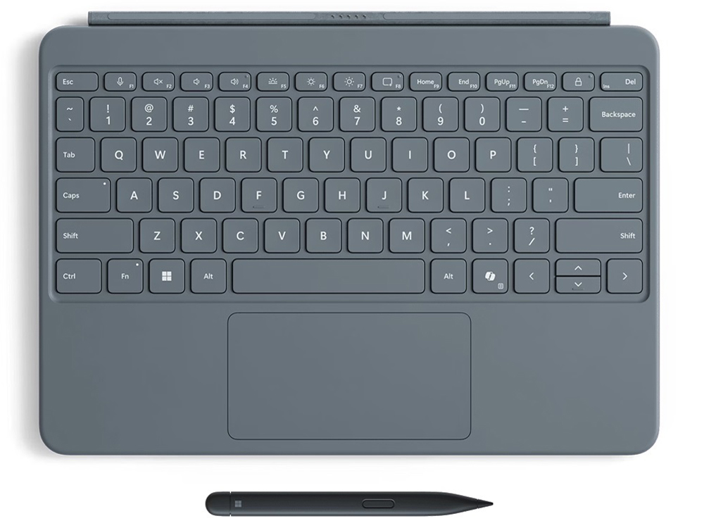 Surface Pro 12 プラチナ　美品(充電器＋キーボード付き) マイクロソフト Surface Pro 12 インチ キーボード(ペン収納付き