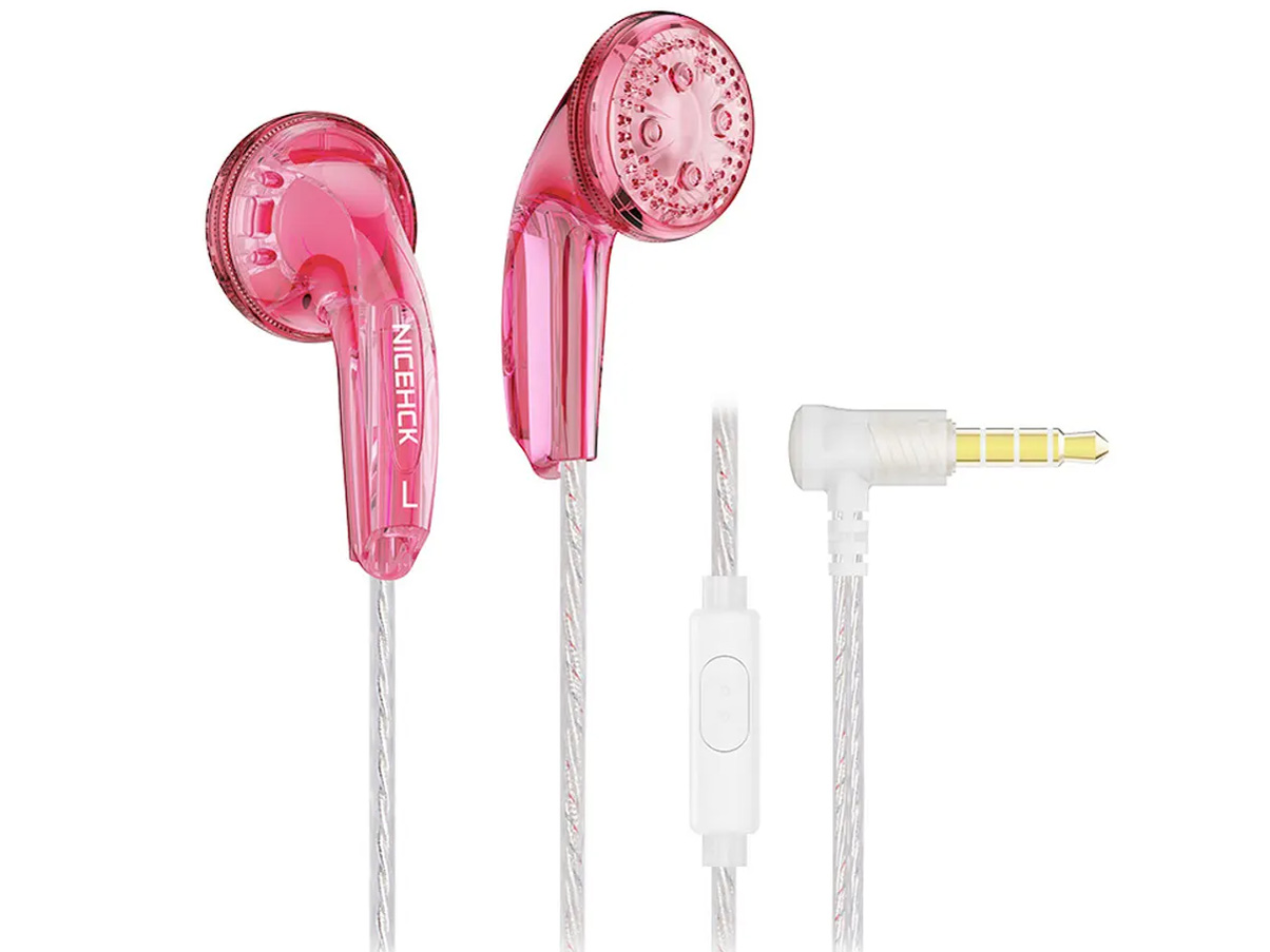 NICEHCK YD30 �}�C�N�t�� �⃁�b�LOFC�P�[�u�� [�s���N] �̐��i�摜