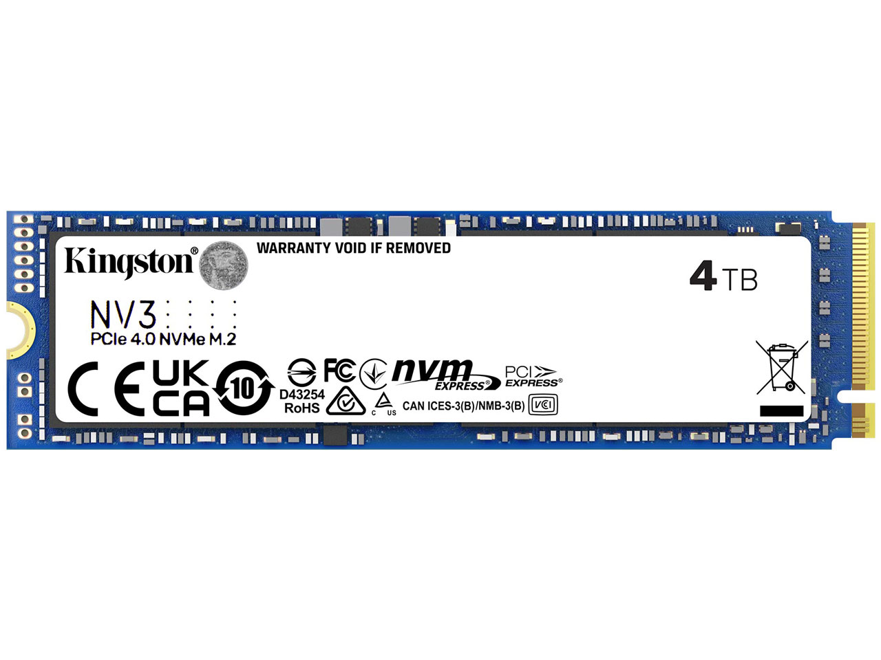 NV3 PCIe 4.0 NVMe SSD SNV3S/4000G �̐��i�摜