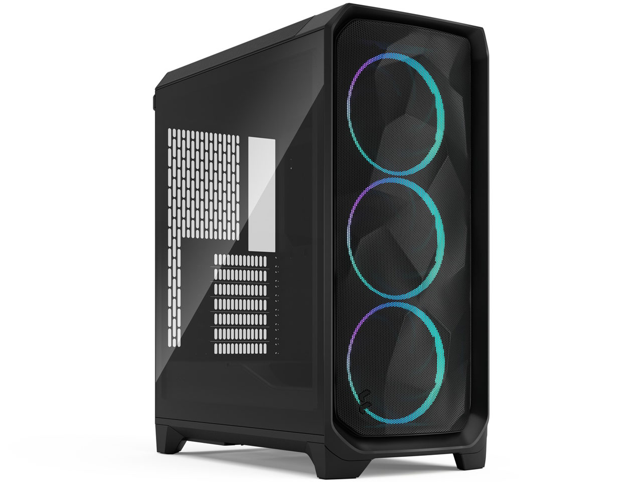 temetfブラック38 Fractal Design Meshify 3 RGB TG FD-C-MES3A-06 [ブラック