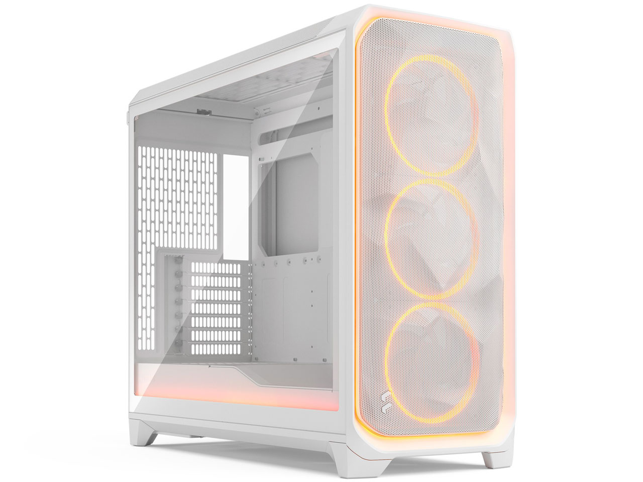 Meshify 3 XL Ambience Pro RGB TG FD-C-MES3X-05 [�z���C�g/�N���A] �̐��i�摜