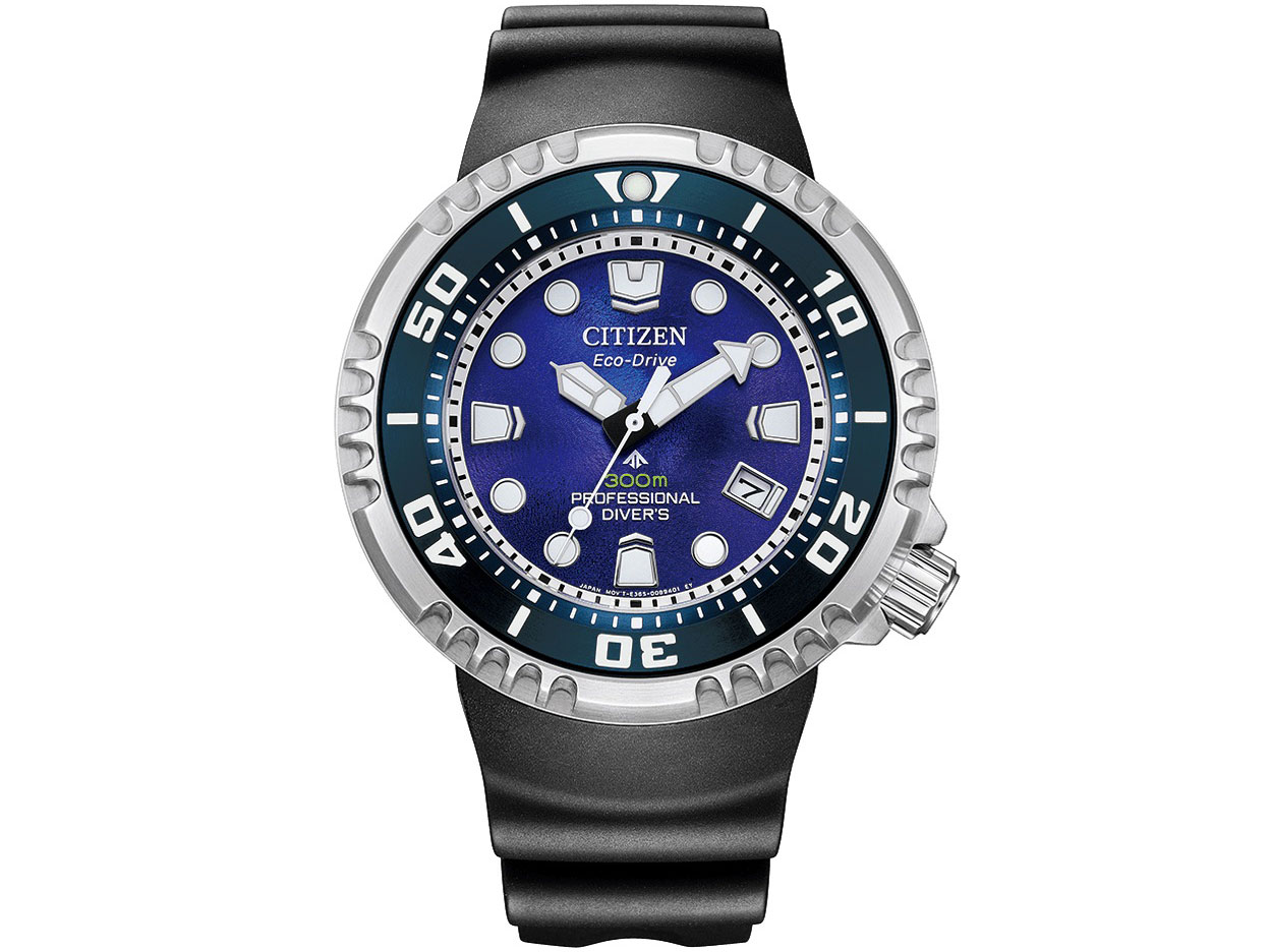 プロマスター MARINE-エコ・ドライブ プロフェッショナルダイバー 300m UNITE with BLUE 限定モデル BN1025-08L