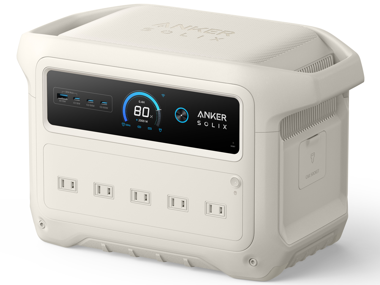 Solix C1000 Gen 2 Portable Power Station+Solix Power Link System [�I�t�z���C�g]