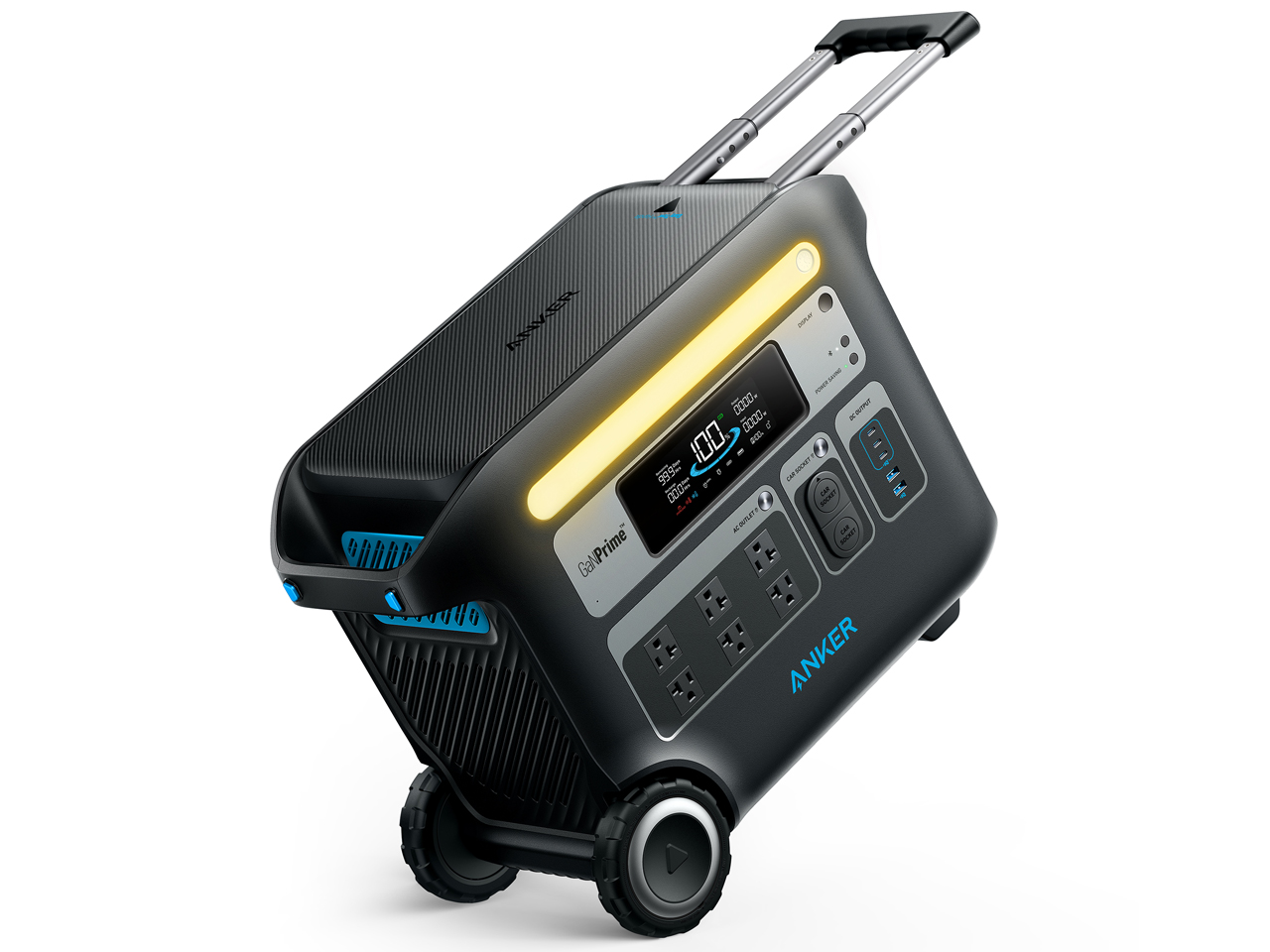 767 Portable Power Station (GaNPrime PowerHouse 2048Wh)+Solix Power Link System [�u���b�N]
