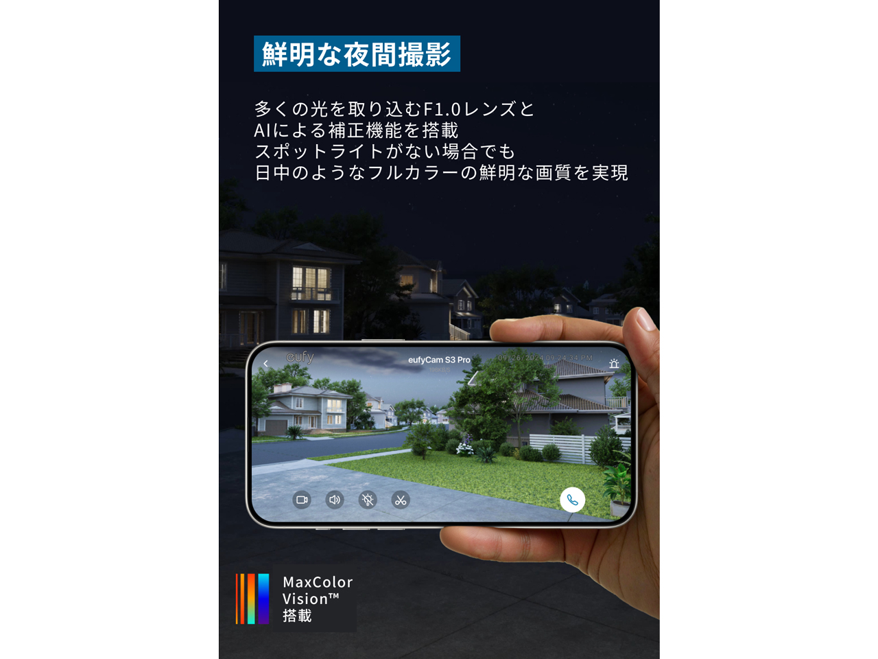 Eufy eufyCam S3 Pro 2-Cam Kit T88925W1 [�z���C�g]