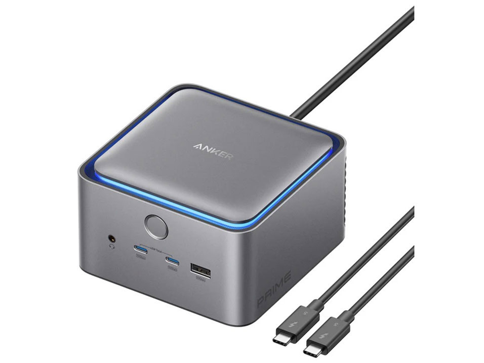 Prime �h�b�L���O�X�e�[�V���� (14-in-1. 8K. Thunderbolt 5) A83B51A1 [�O���[] �̐��i�摜
