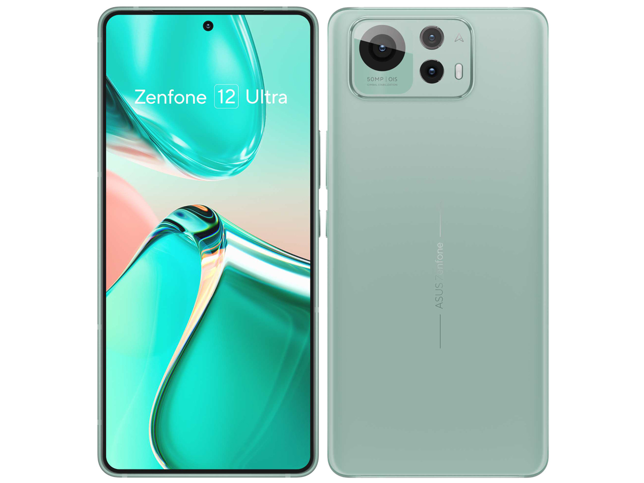 Zenfone 12 Ultra 256GB SIM�t���[ [�Z�[�W�O���[��] �̐��i�摜