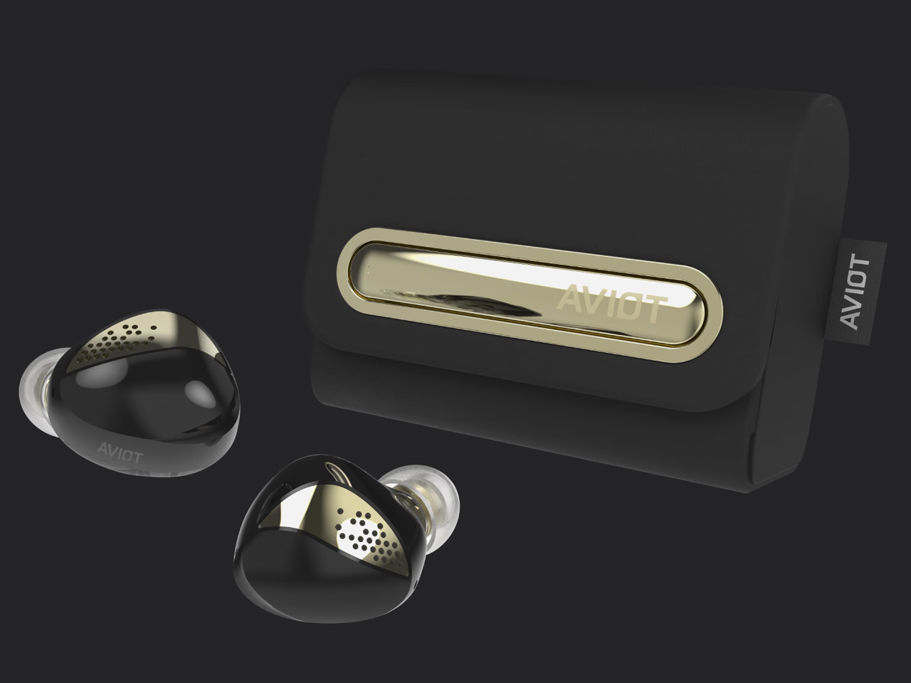 AVIOT TE-J2 ブラック 完全ワイヤレスイヤホン Black TE-J2-BK [ワイヤレス(左右分離