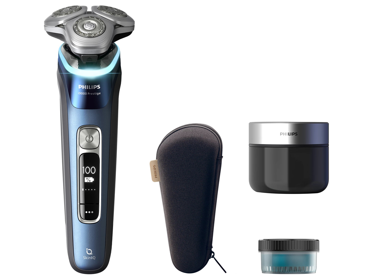 新品保証書付★フィリップスi9000プレステージ シェーバー　XP9204/30 電気シェーバー i9000 プレステージ シルバーメタリック XP9204