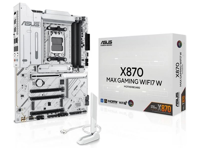 X870 MAX GAMING WIFI7 W (X870 AM5 ATX) �h�X�p�����胂�f��