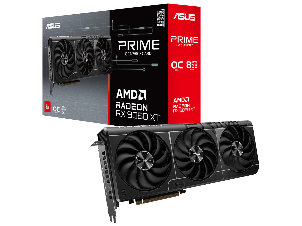 PRIME-RX9060XT-O8G [PCIExp 8GB] �̐��i�摜