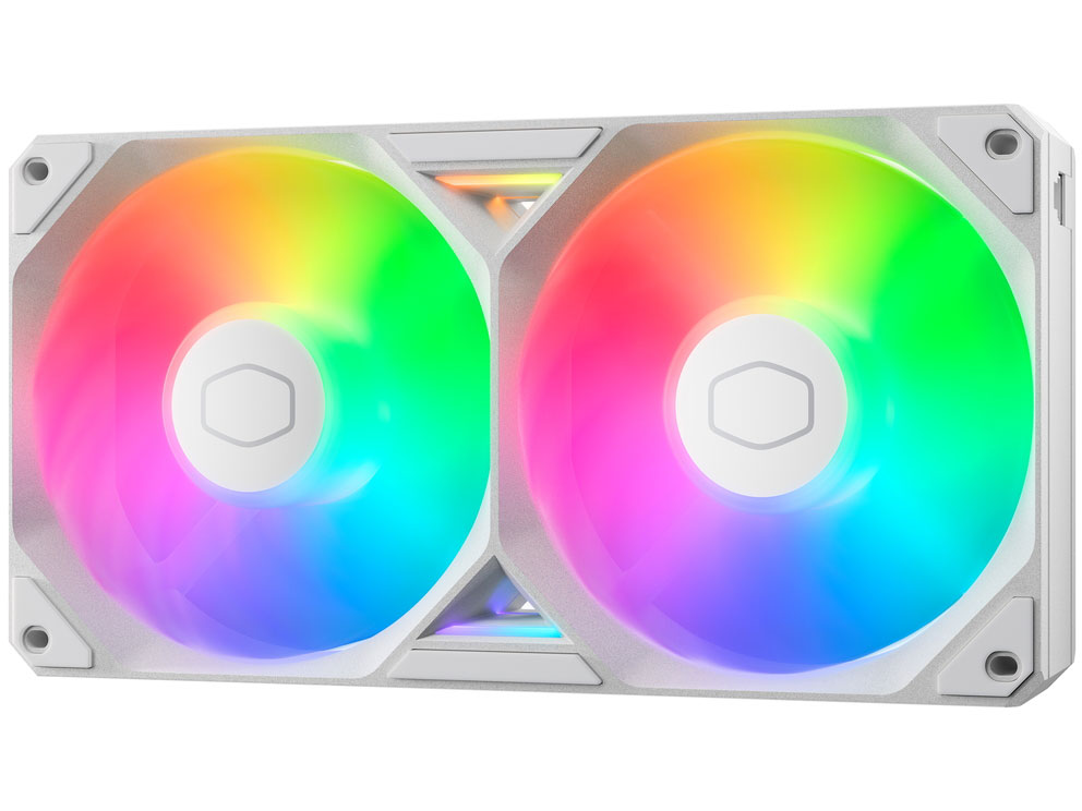 SickleFlow Edge 240 ARGB White Edition MFX-B2DW-25DP2-R1 [�z���C�g] �̐��i�摜