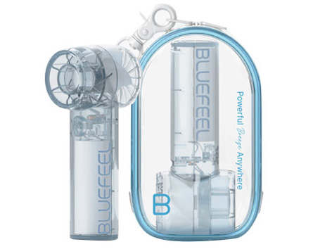 �~�j Z �|�[�` Fan BLF-BF110BL [�V�[�X���[�u���[] �̐��i�摜