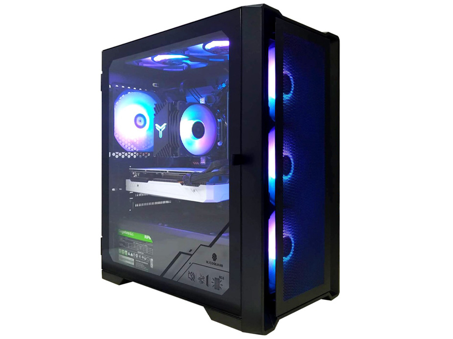 �� BKM Core i5 13400F�ERTX 5060�ENVMe M.2 SSD 500GB�E16GB�������EWindows 11 [�u���b�N] �̐��i�摜