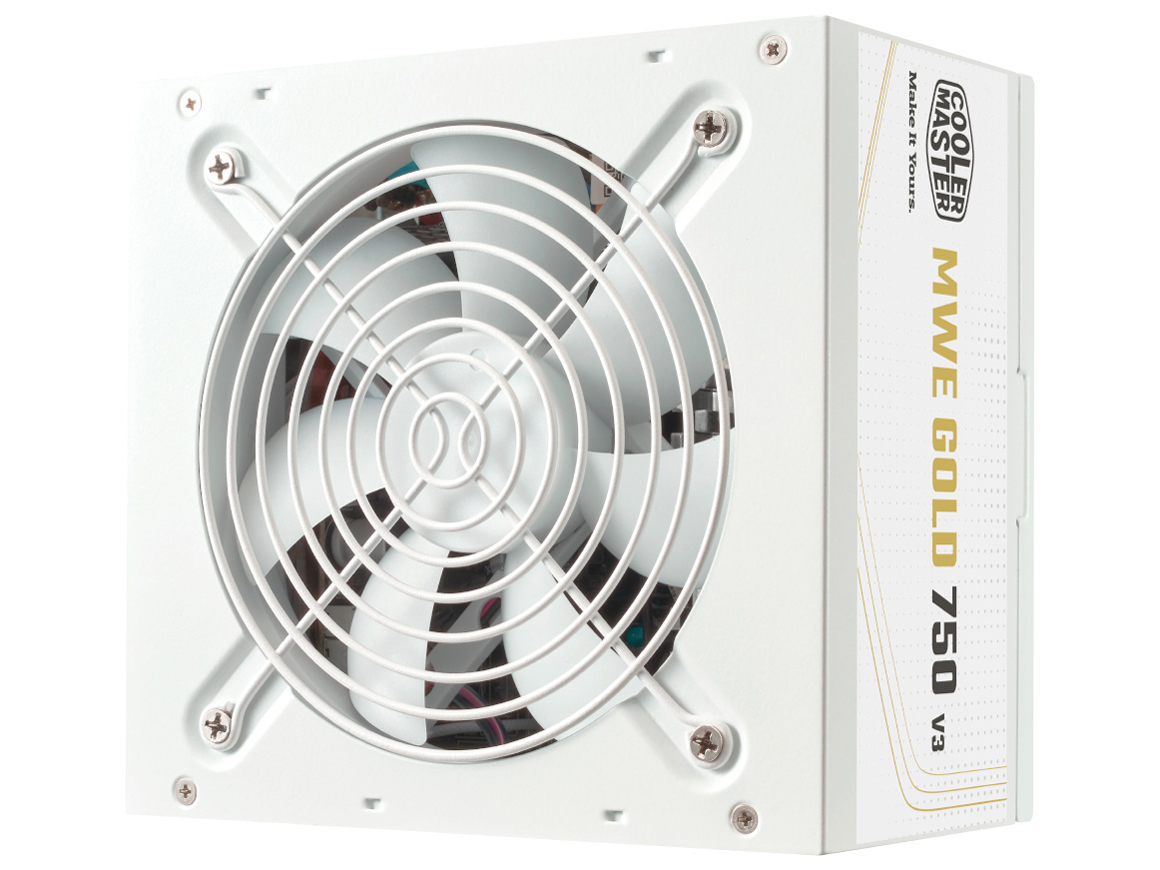 MWE Gold 750 V3 ATX 3.1 White Edition Non-Modular MPE-7506-ACAG-GJP [�z���C�g] �̐��i�摜