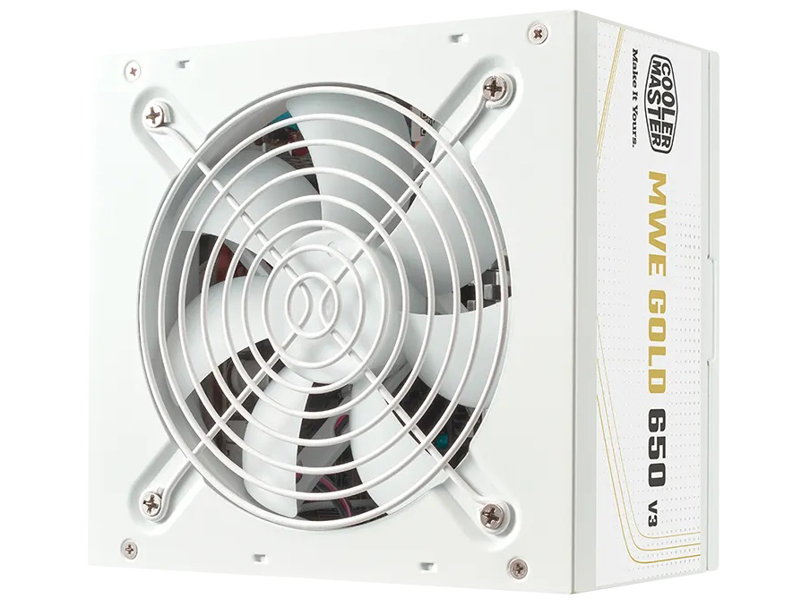 MWE Gold 650 V3 ATX 3.1 White Edition Non-Modular MPE-6502-ACAAG-3GJP [�z���C�g] �̐��i�摜