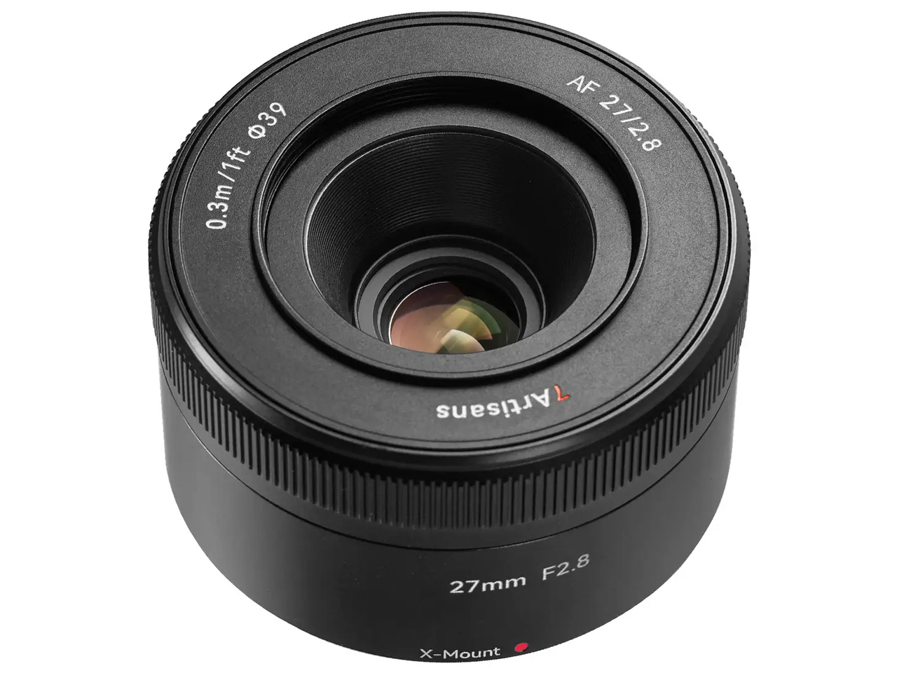 7Artisans 27mm F2.8 AF APS-C 2728XB-AF �u���b�N [�t�W�t�C�����p] �̐��i�摜