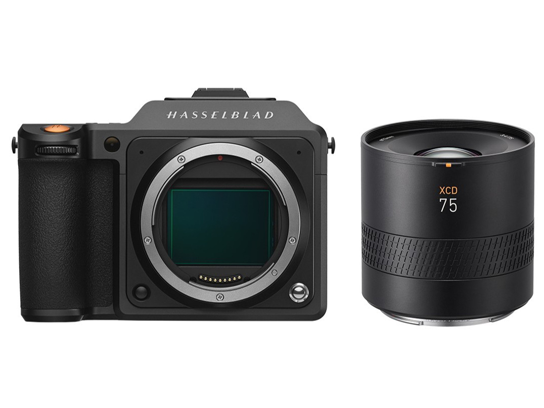 X2D 100C + XCD 3.4/75P Lightweight Portrait Lens Kit �̐��i�摜