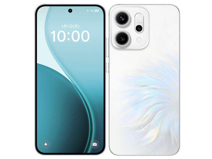 OPPO Reno14 5G SIM�t���[ [�I�p�[���z���C�g] �̐��i�摜