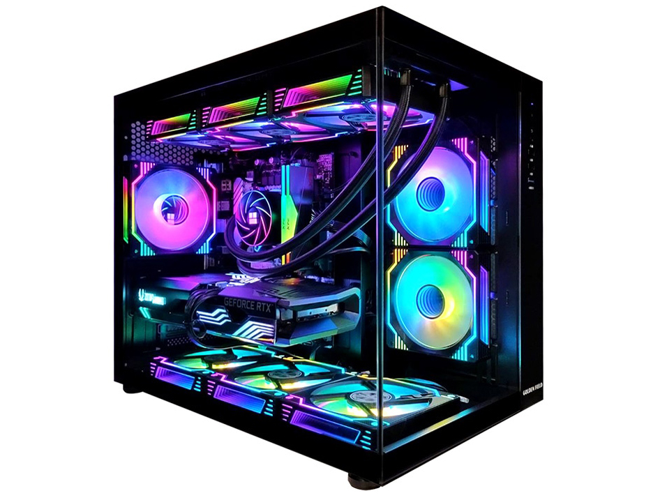 �� �C�i�[ GMQ360 Core i5 14400F�ERTX 5090�ENVMe M.2 SSD 500GB�E32GB�������ECPU����t�@���EWindows 11 [�u���b�N] �̐��i�摜